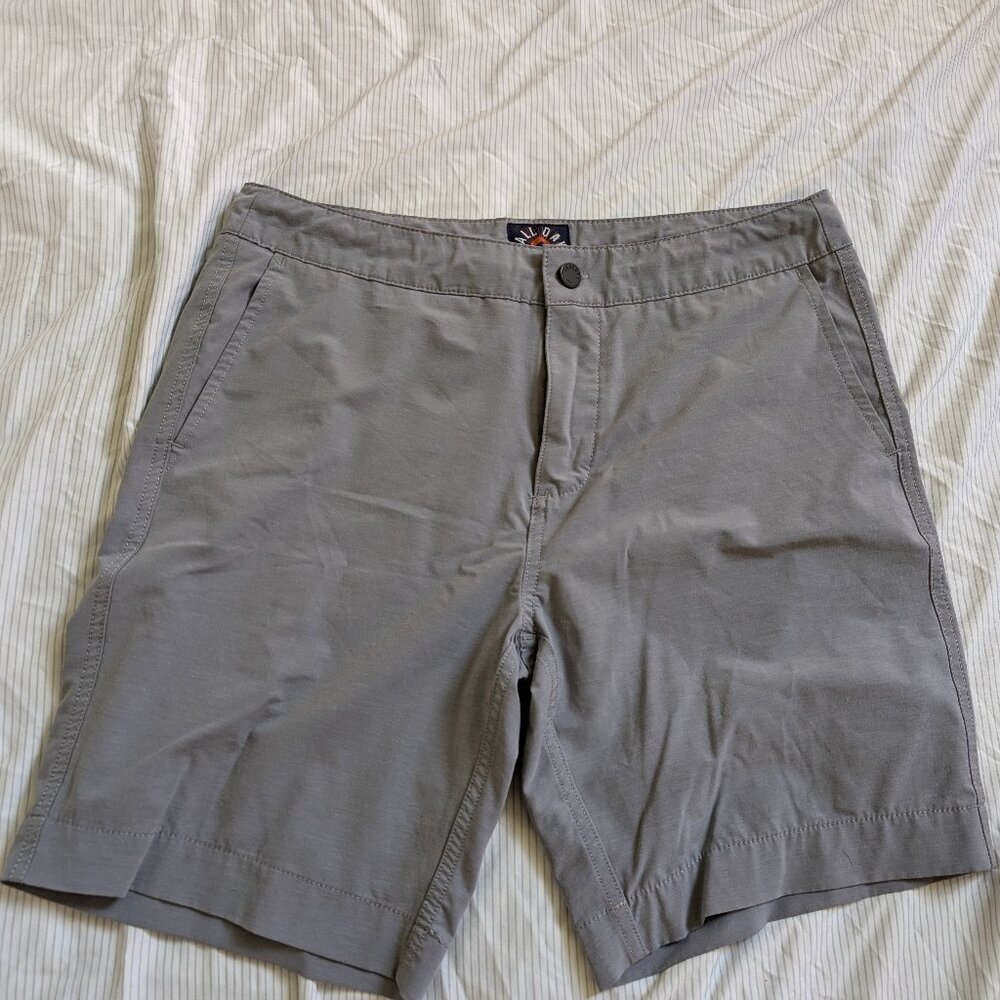 Faherty Men's All Day Shorts Grey Size 33